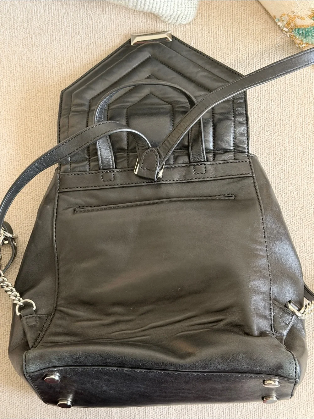 Michael Kors Whitney medium, quilted leather backpack